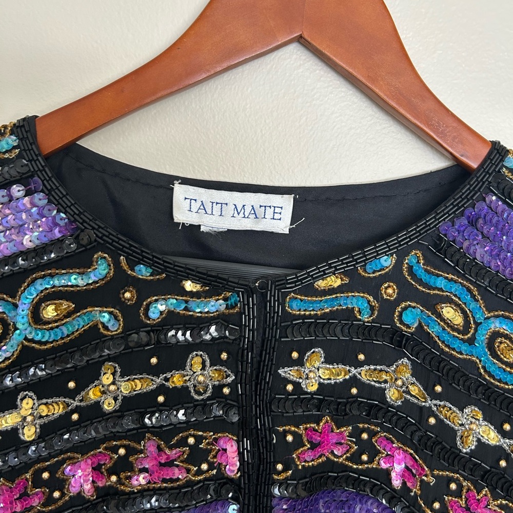 Vintage Beaded/Sequin Jacket - image 4